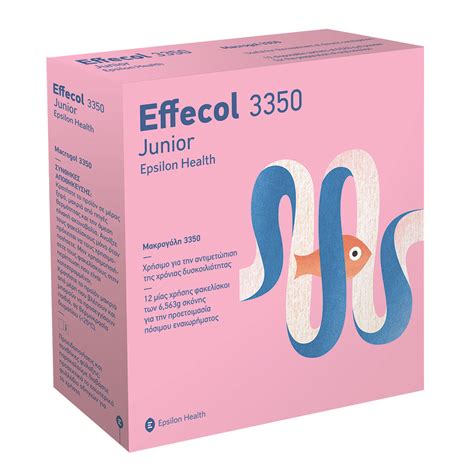 efacol|Effecol 3350 Junior Epsilon Health, 12 plicuri x 6,5 g